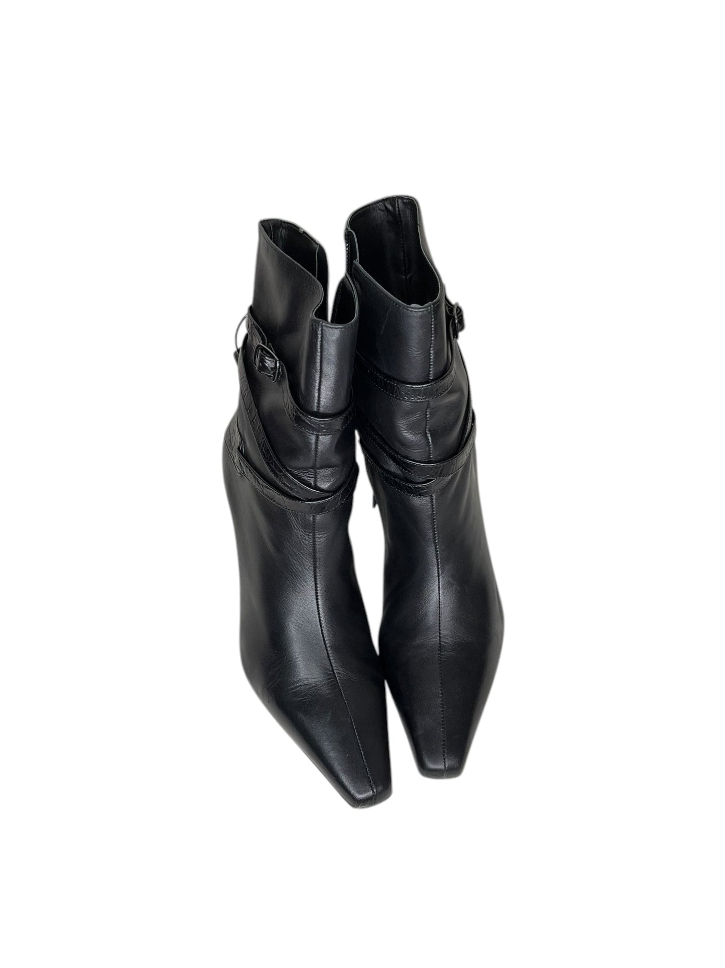 Boots Ankle Heels By Antonio Melani In Black, Size: 7.5