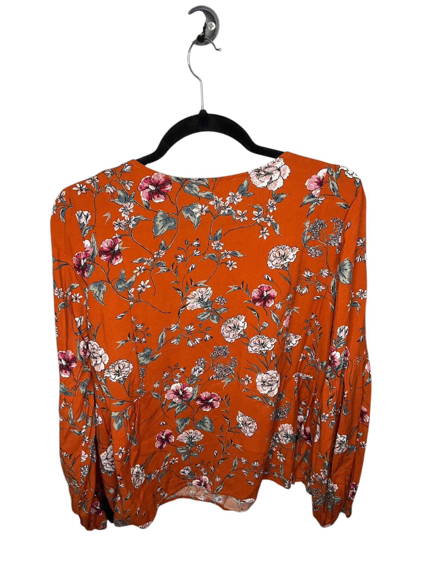 Top Long Sleeve By Altard State In Floral Print, Size: M