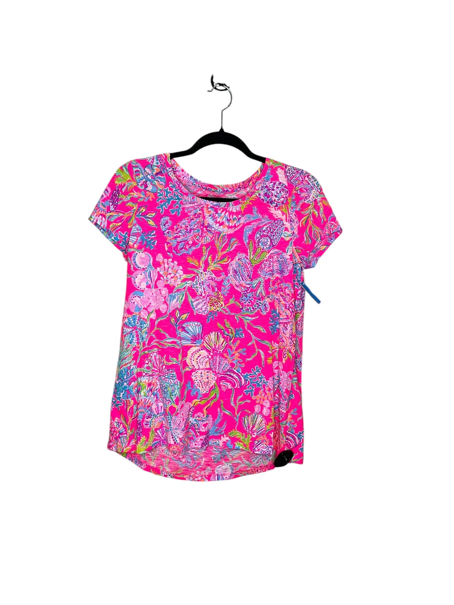 Top Short Sleeve By Lilly Pulitzer In Multi-colored, Size: Xs