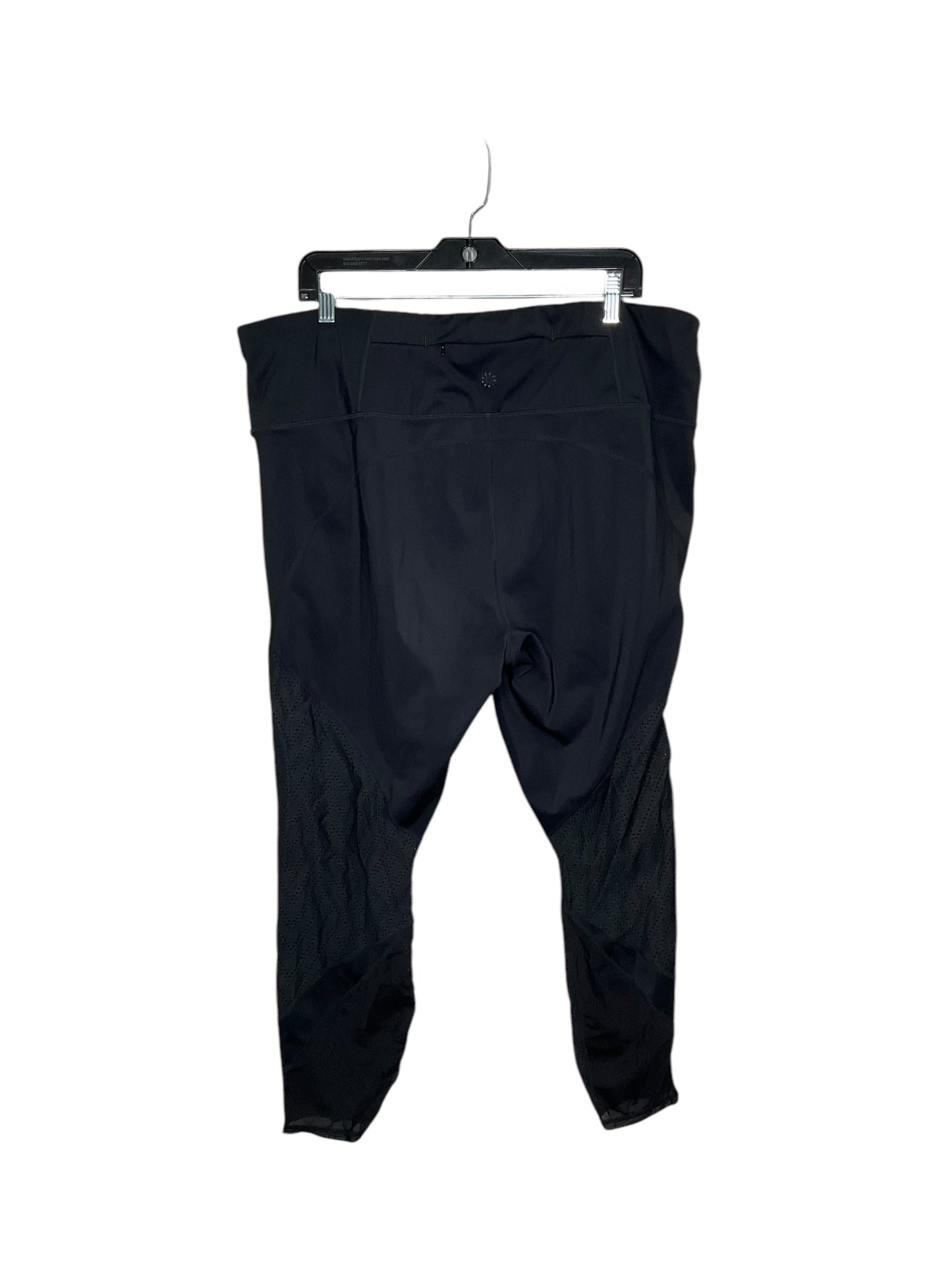 Athletic Leggings By Athleta In Black, Size: 2x