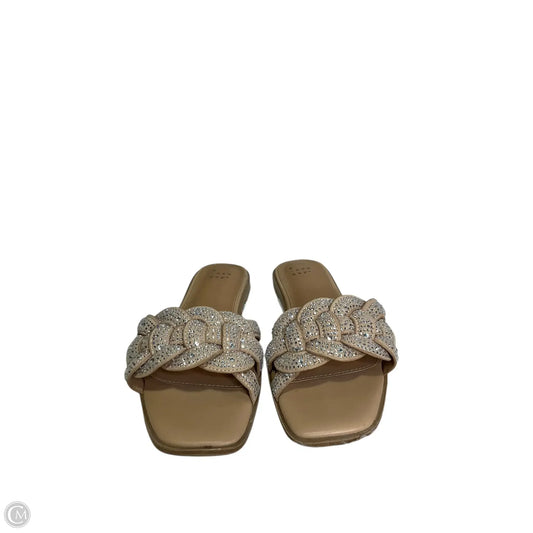 Sandals Flats By A New Day In Tan, Size: 7