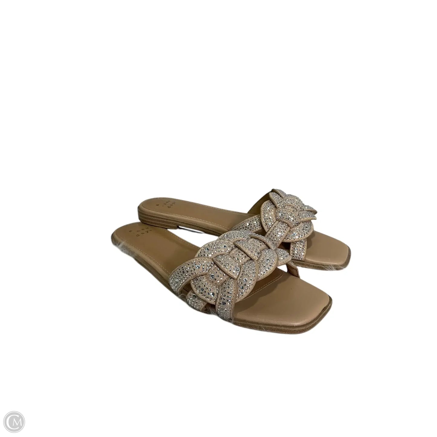 Sandals Flats By A New Day In Tan, Size: 7