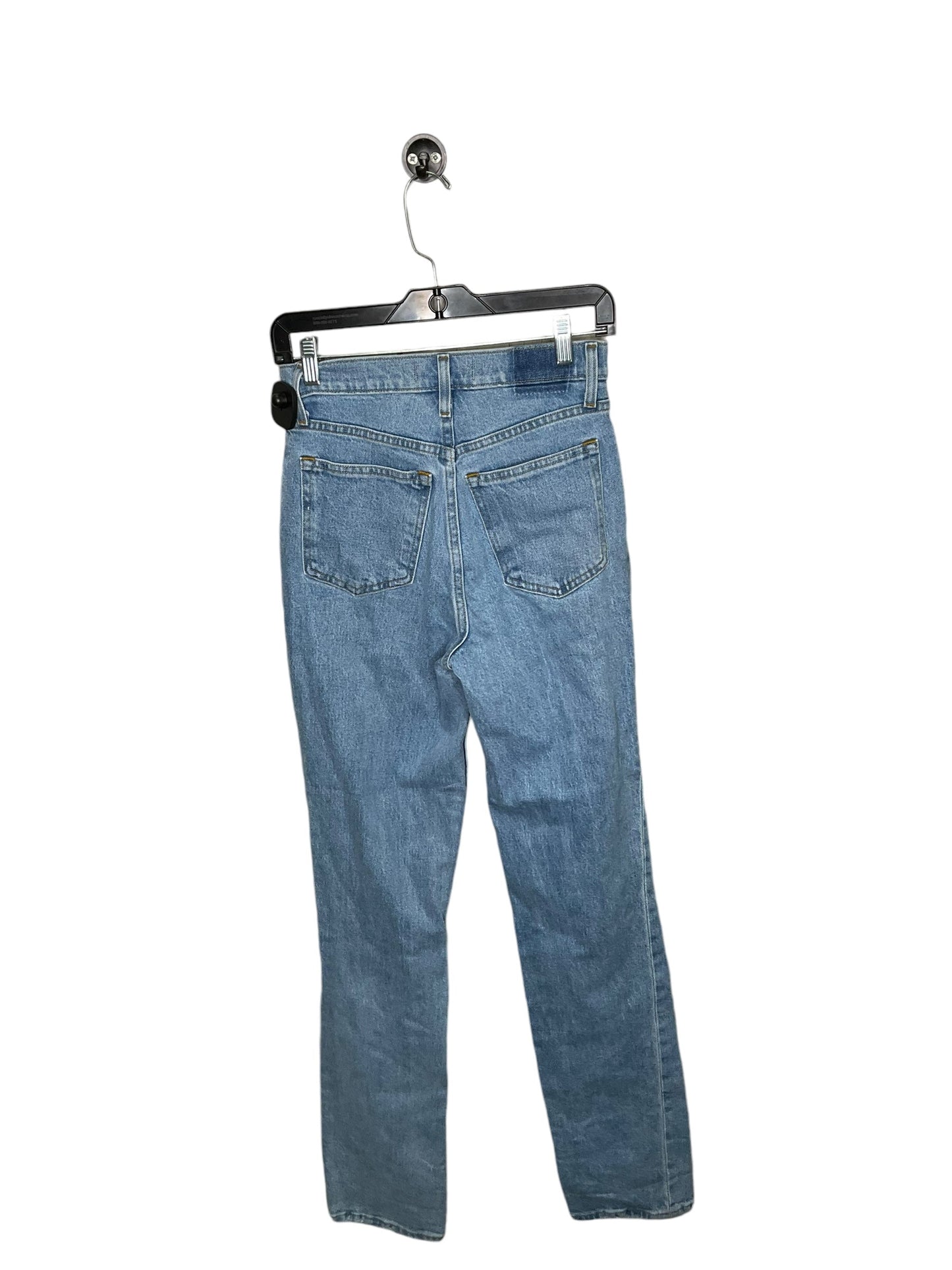 Jeans Straight By Abercrombie And Fitch In Blue, Size: L