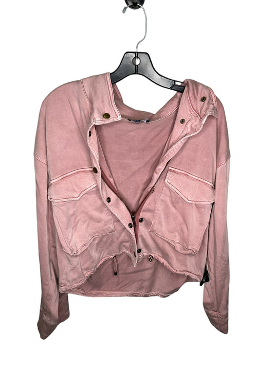 Jacket Other By Splendid In Pink, Size: S