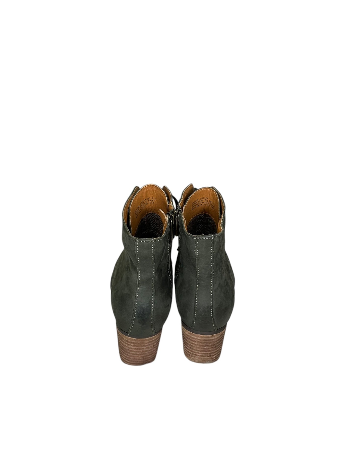 Boots Ankle Heels By Aetrex In Green, Size: 9