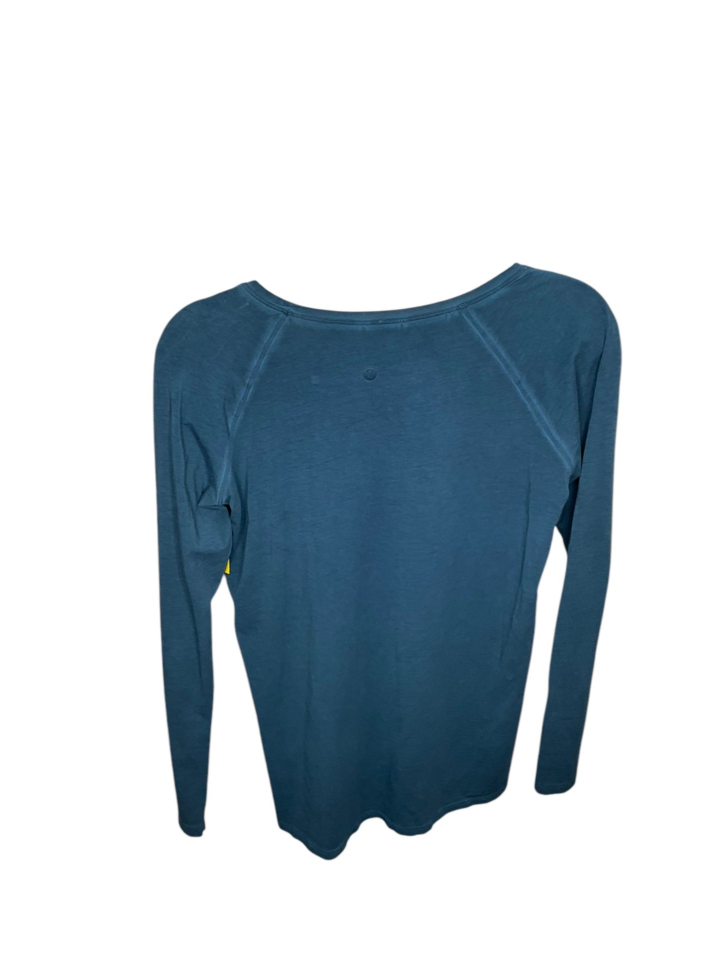 Top Long Sleeve By Lululemon In Blue, Size: S