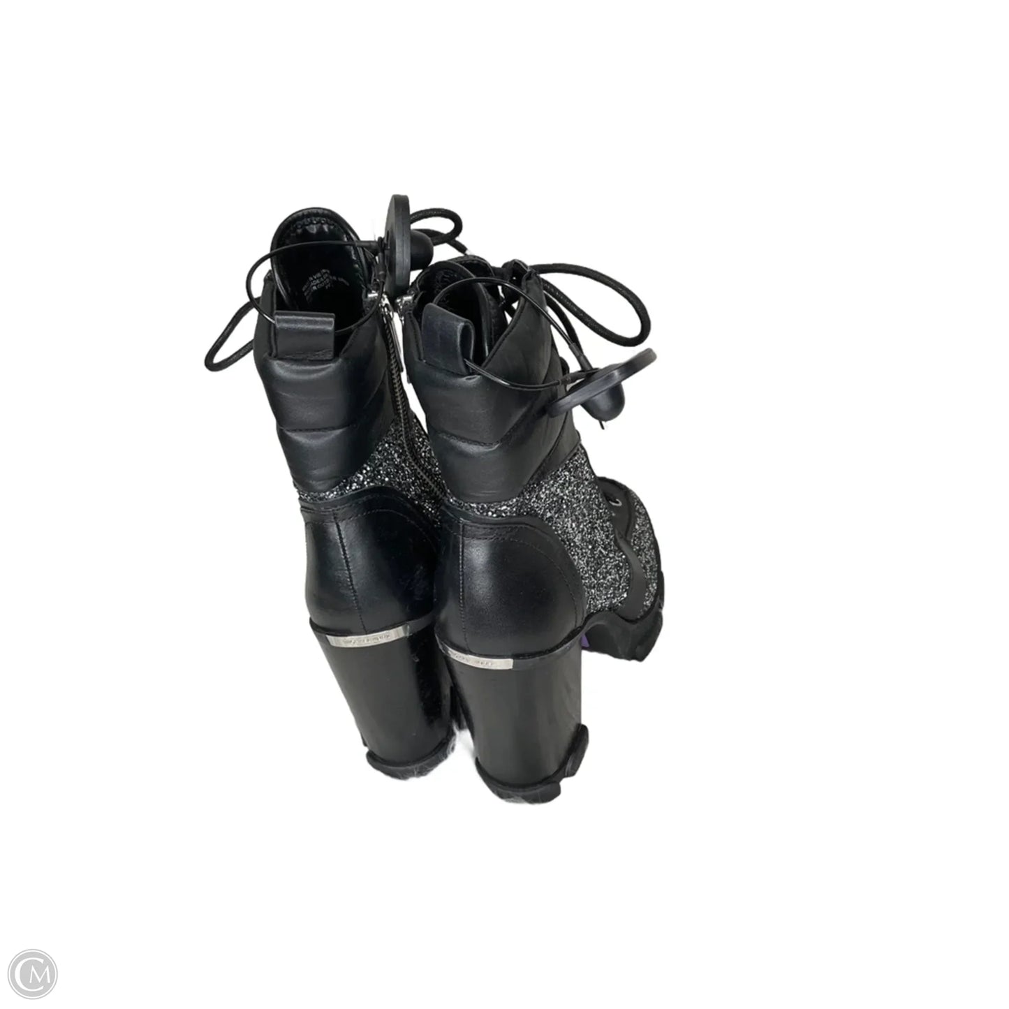 Boots Combat By Michael Kors In Black, Size: 7.5