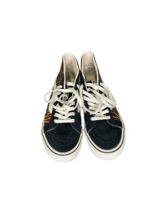 Shoes Sneakers Platform By Vans In Animal Print, Size: 7.5