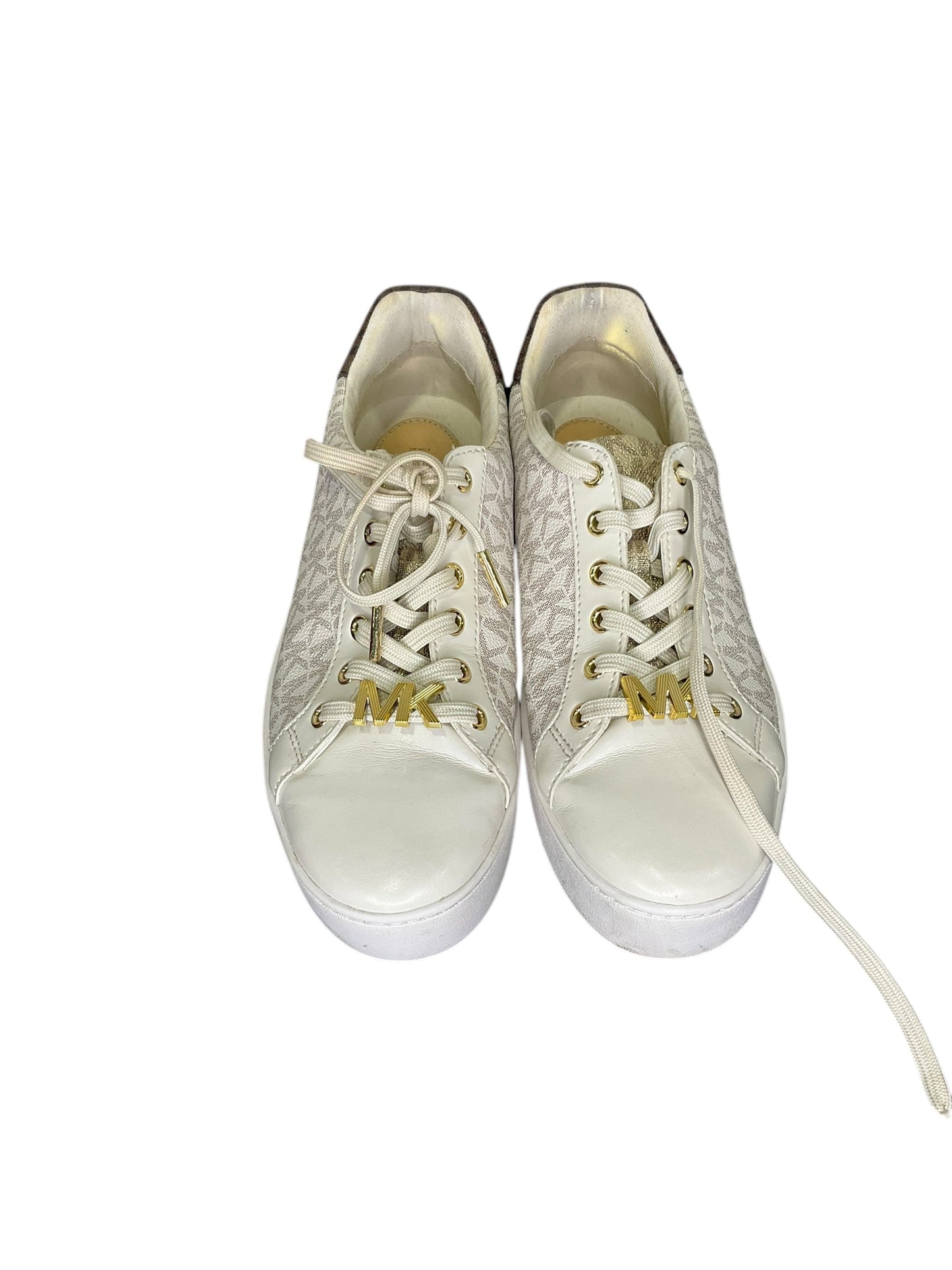 Shoes Sneakers By Michael Kors In Cream, Size: 7.5