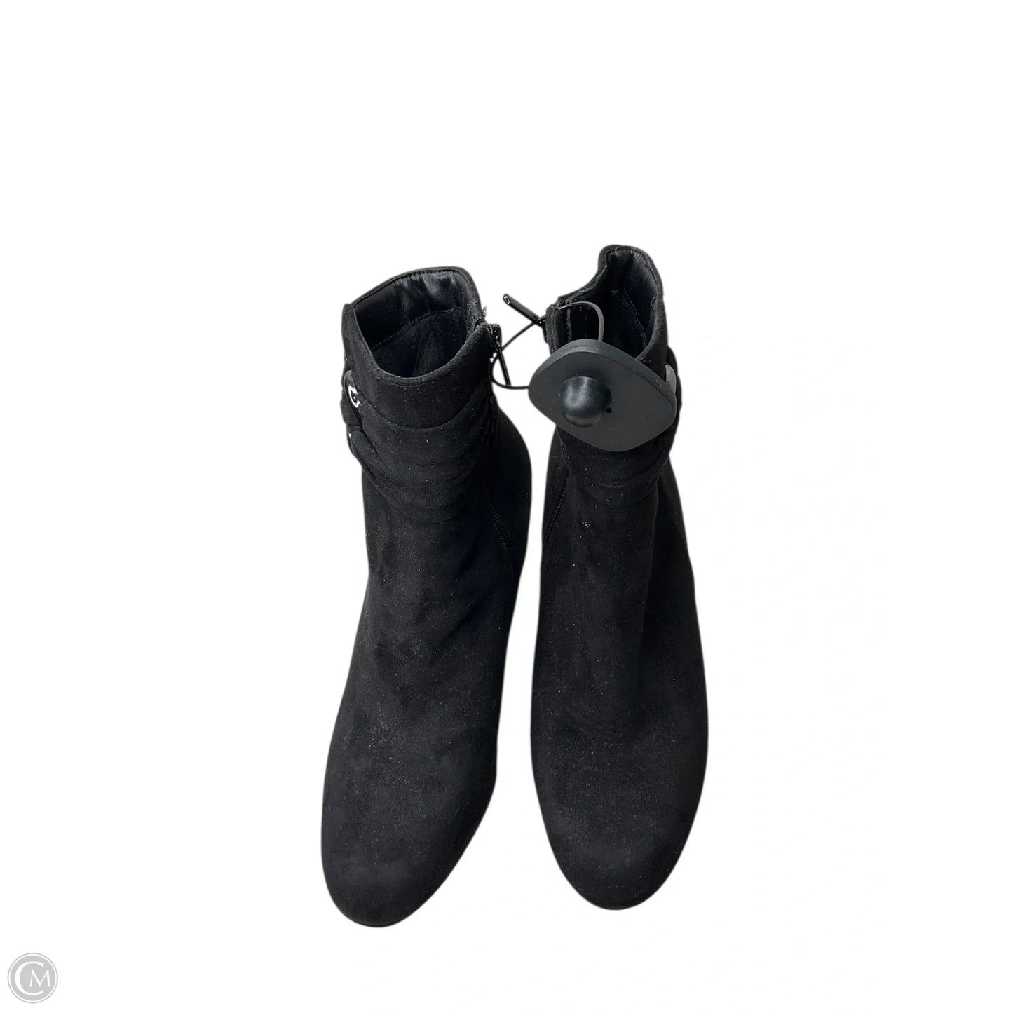 Boots Ankle Heels By Impo In Black, Size: 8