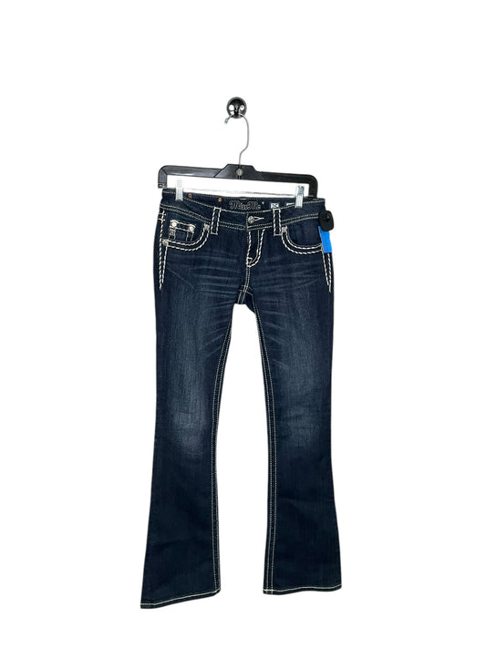 Jeans Boot Cut By Miss Me In Blue Denim, Size: 0