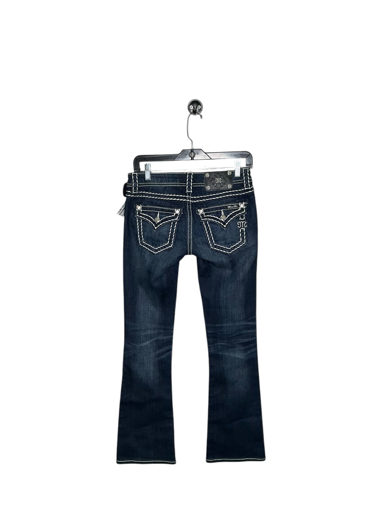 Jeans Boot Cut By Miss Me In Blue Denim, Size: 0