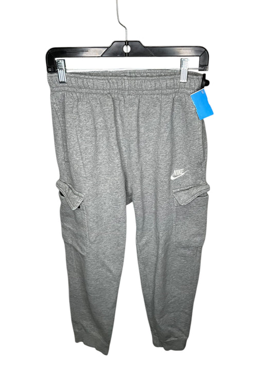 Athletic Pants By Nike In Grey, Size: S