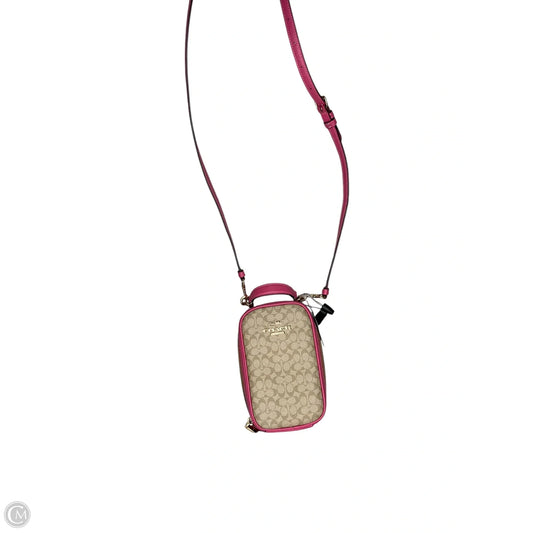 Crossbody Designer By Coach, Size: Small