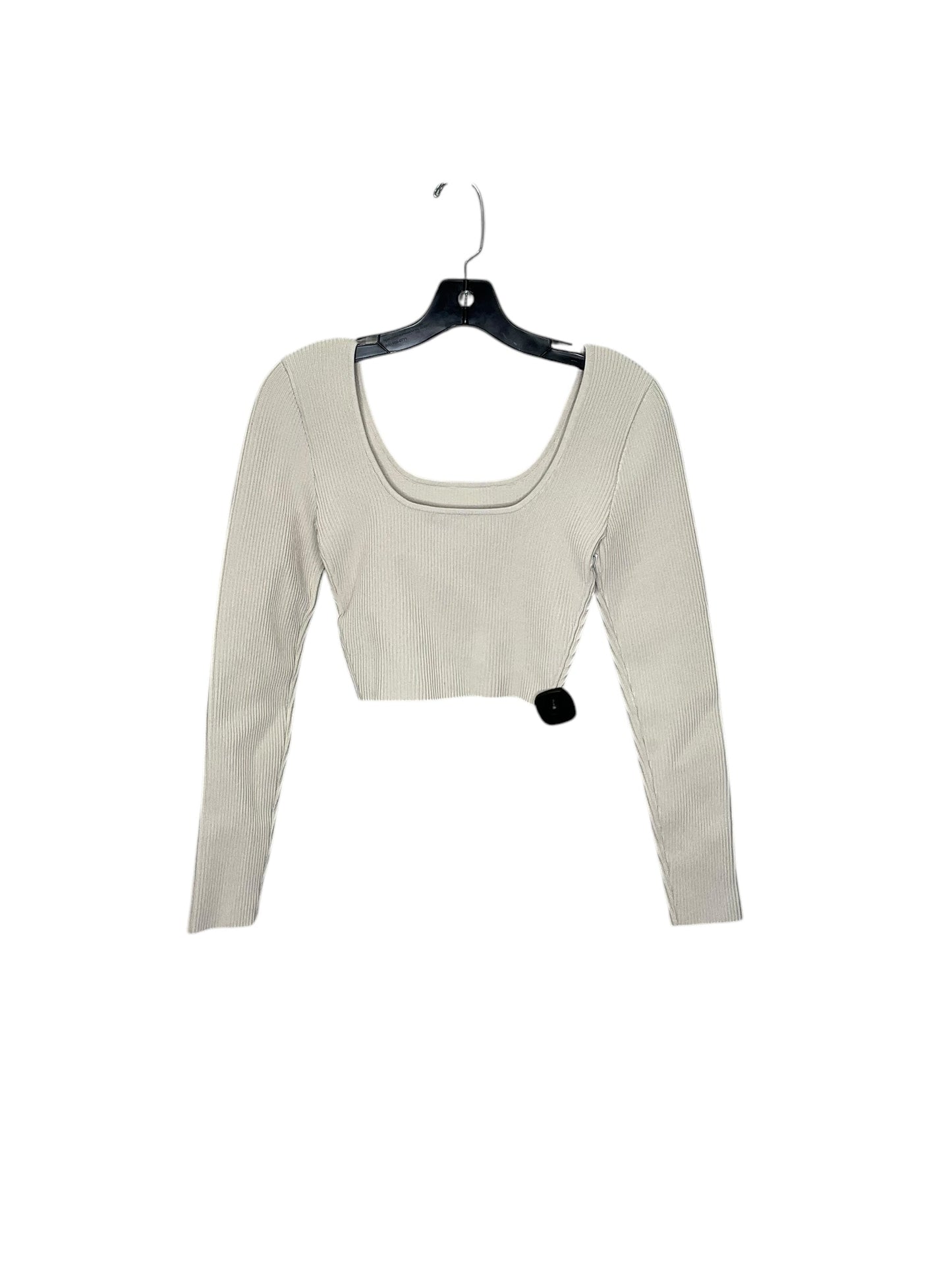 Top Long Sleeve By Babaton In Tan, Size: S