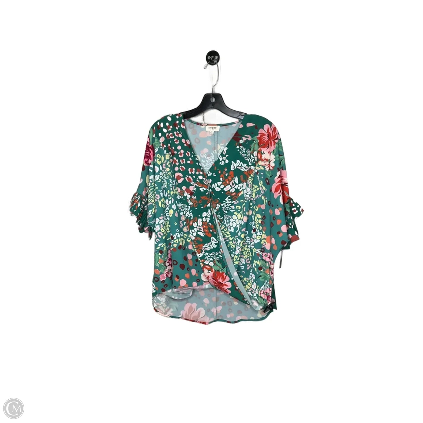 Top Short Sleeve By Umgee In Green, Size: S