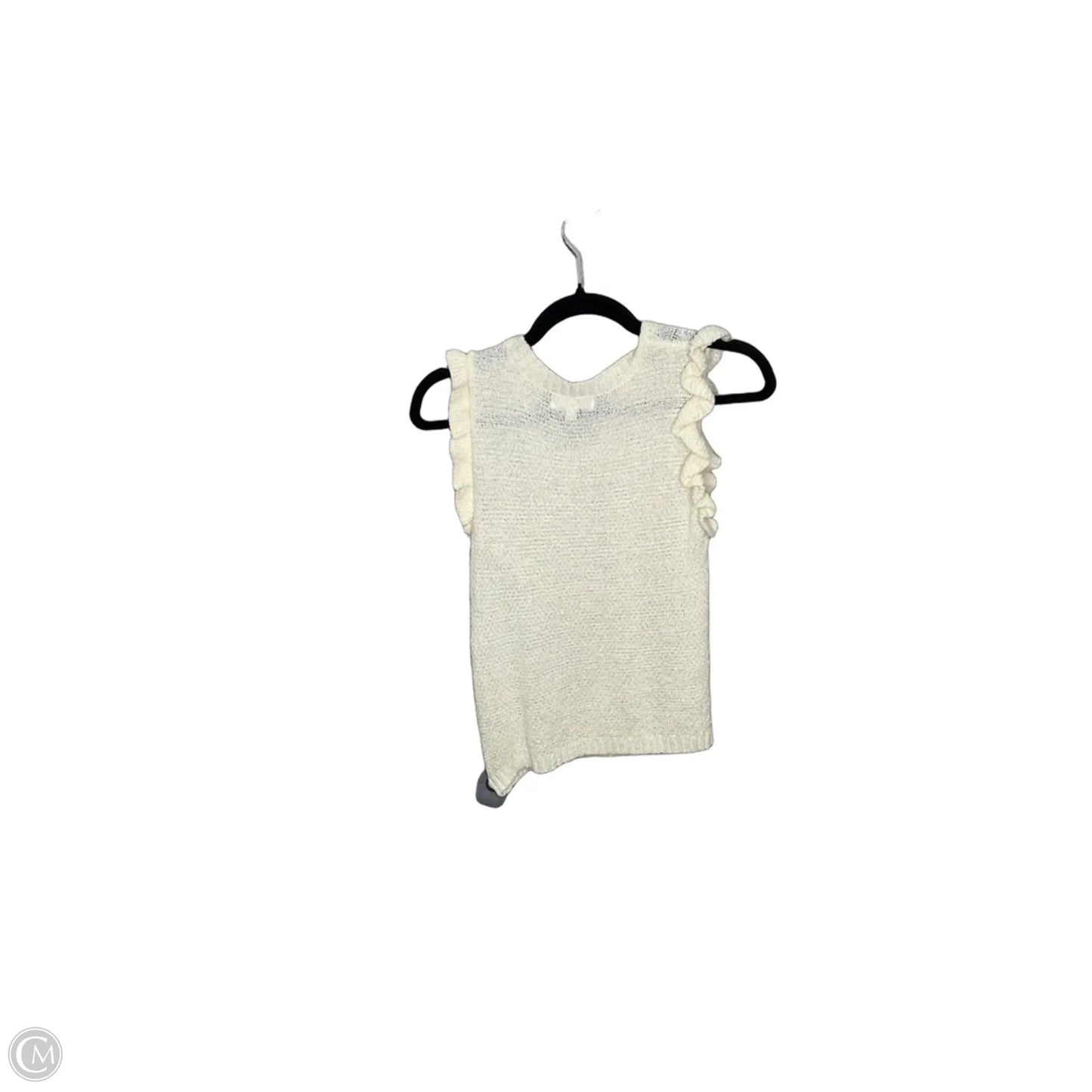 Top Sleeveless By Clothes Mentor In Beige, Size: M