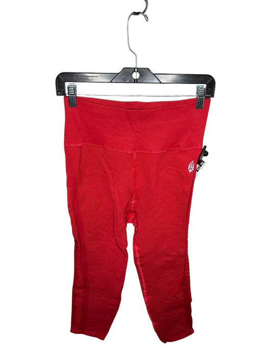 Athletic Leggings By Clothes Mentor In Red, Size: L