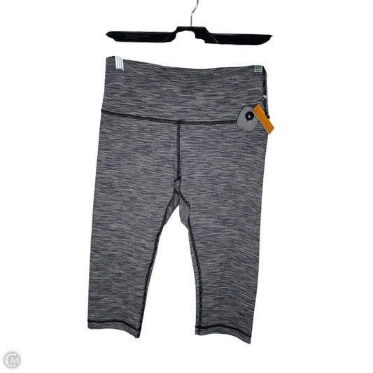 Athletic Capris By Lululemon In Grey, Size: 8