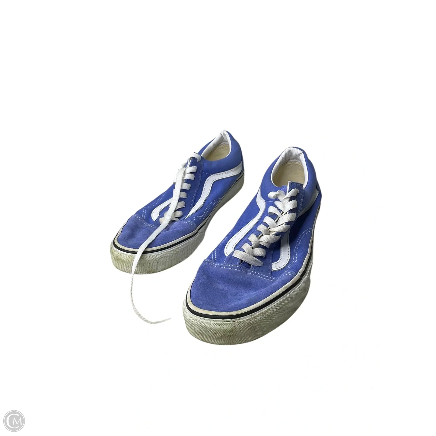 Shoes Sneakers By Vans In Blue, Size: 12