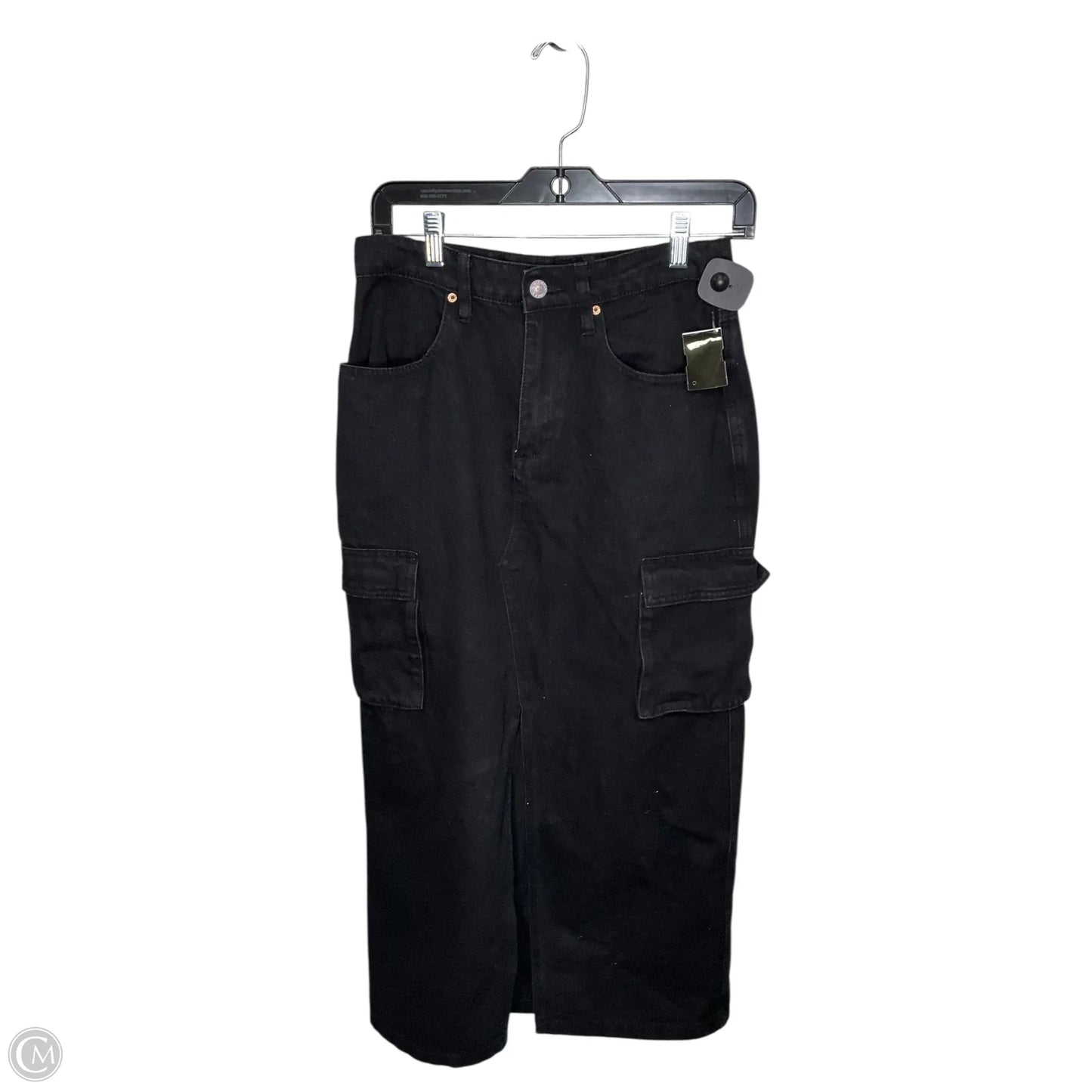 Skirt Maxi By Clothes Mentor In Black, Size: 6