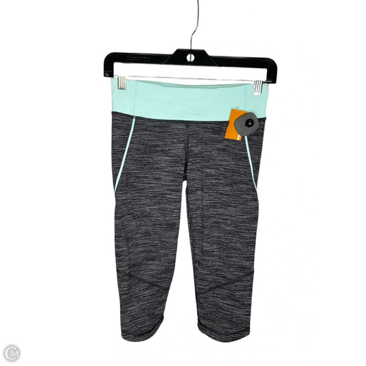 Athletic Capris By Lululemon In Grey, Size: 4