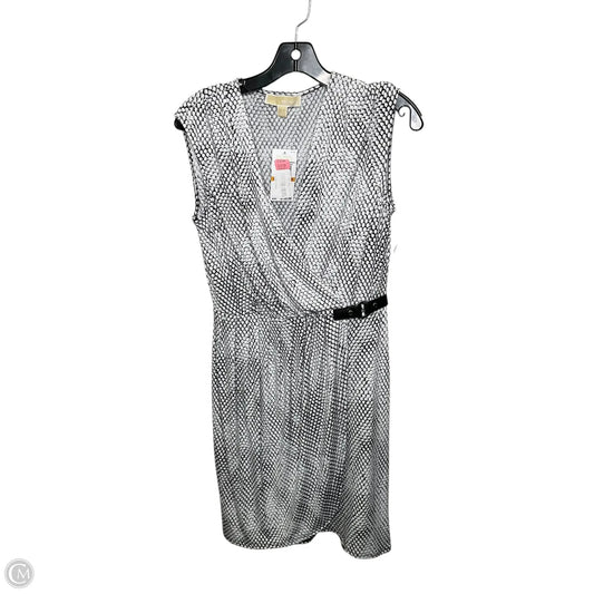 Dress Designer By Michael Kors In Black & White, Size: S