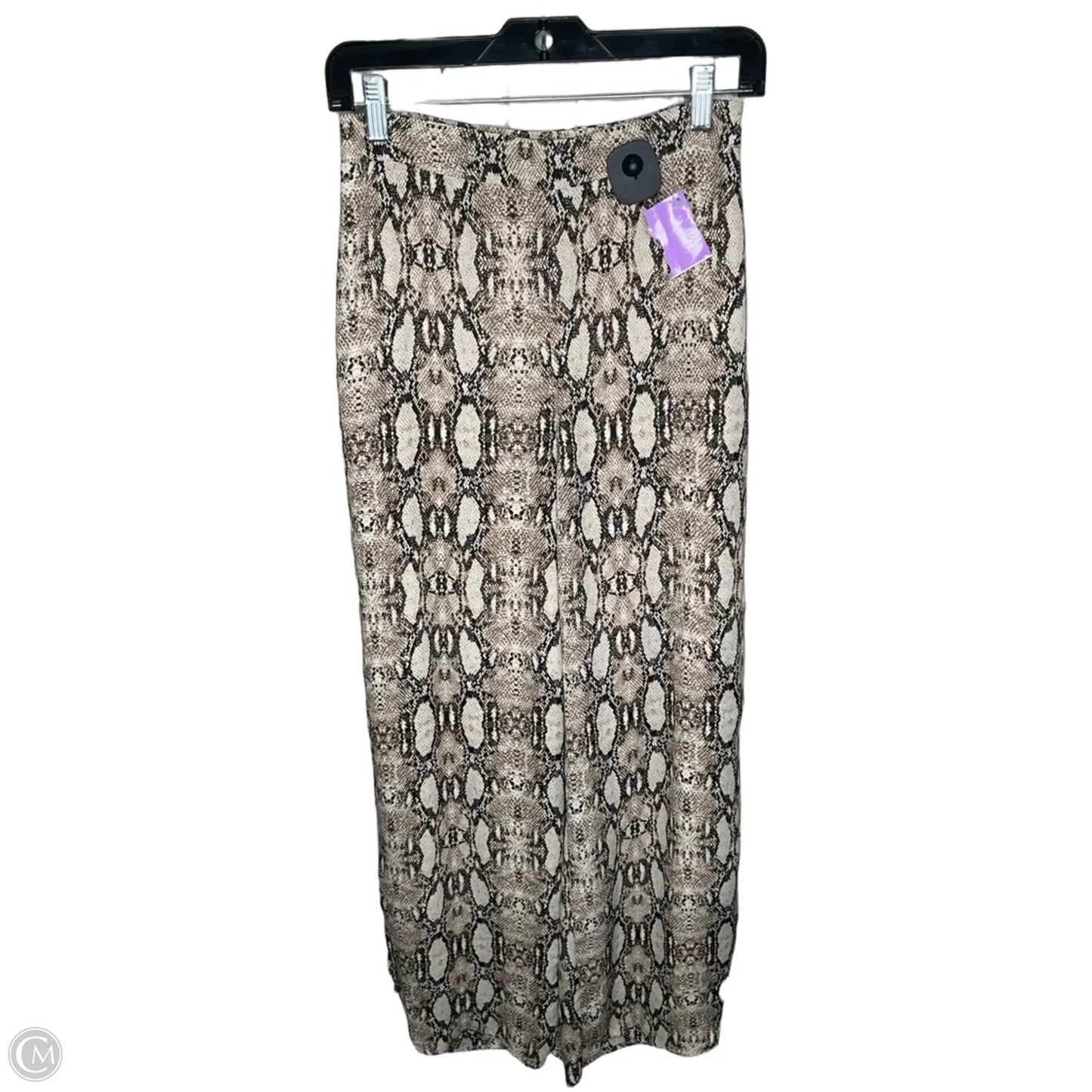 Pants Dress By Sage In Snakeskin Print, Size: S