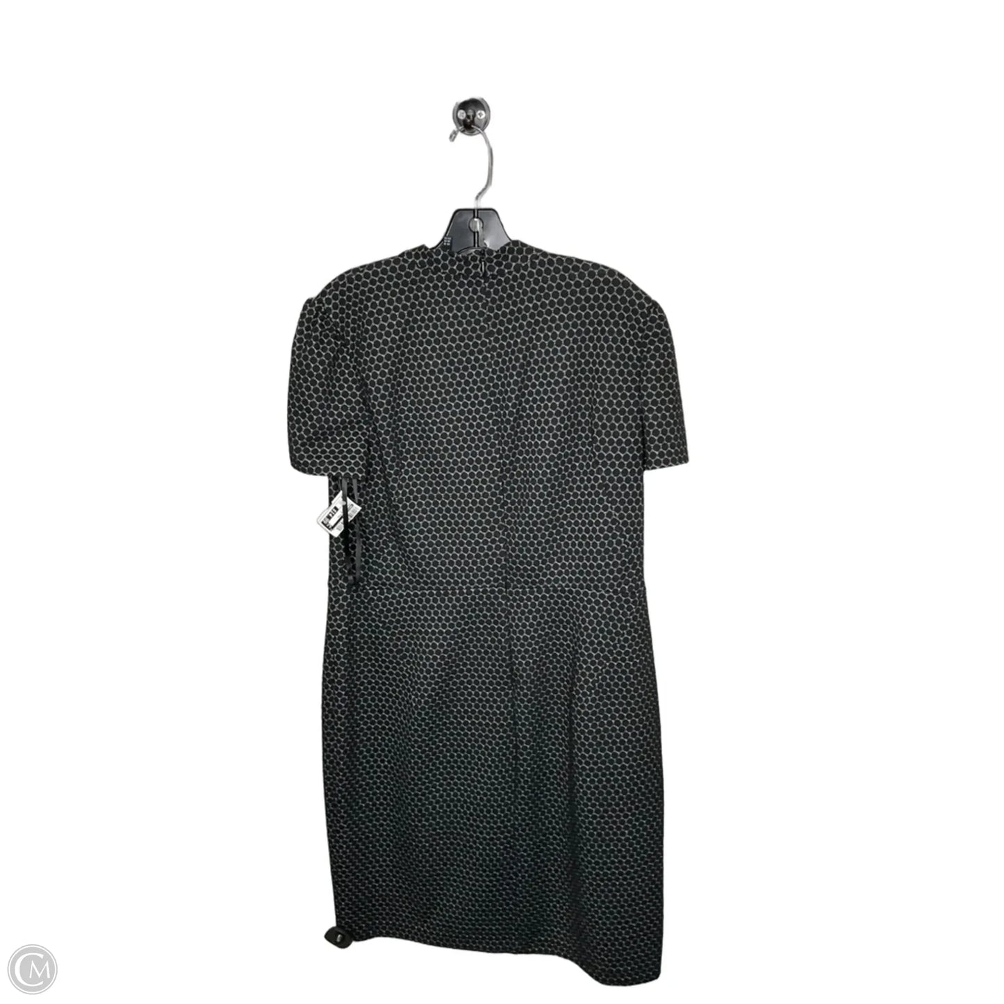 Dress Casual Midi By Maggy London In Black & White, Size: 16