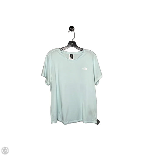 Top Short Sleeve By The North Face In Teal, Size: Xl