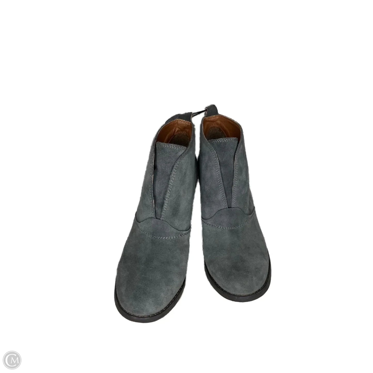 Boots Ankle Heels By Lucky Brand In Grey, Size: 8