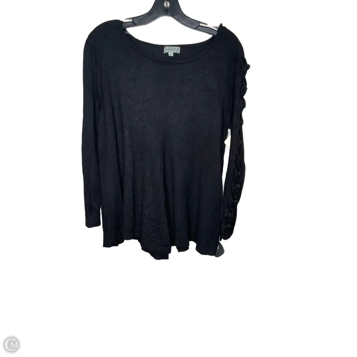 Sweater By Joseph A. In Black, Size: L