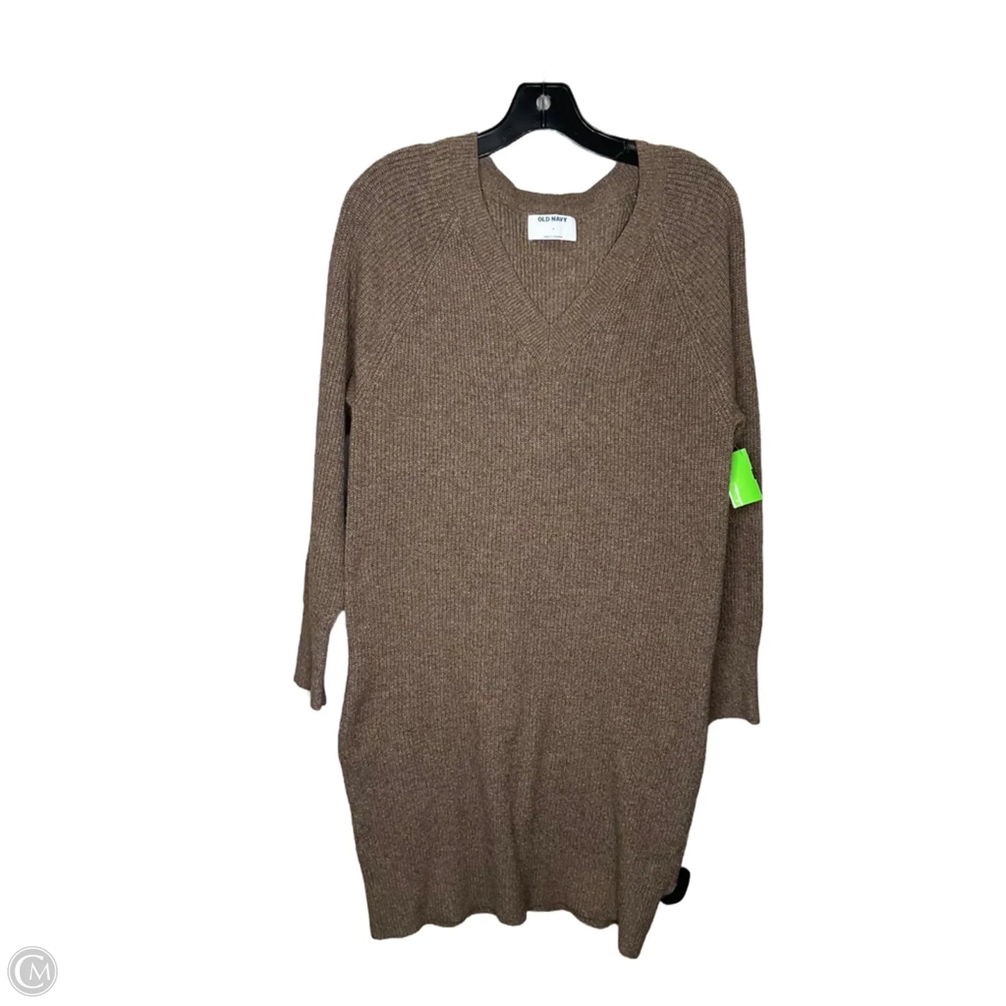 Dress Sweater By Old Navy In Brown, Size: S