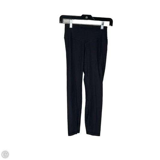 Athletic Leggings By Lululemon In Black, Size: 4