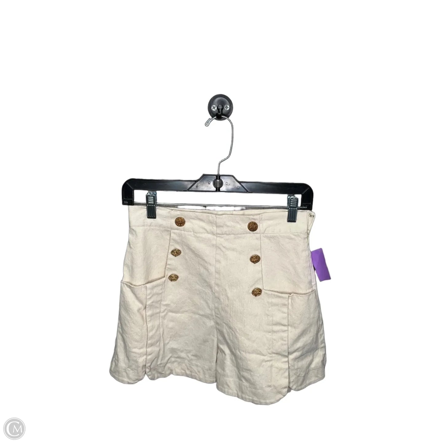 Shorts By Entro In Cream, Size: S