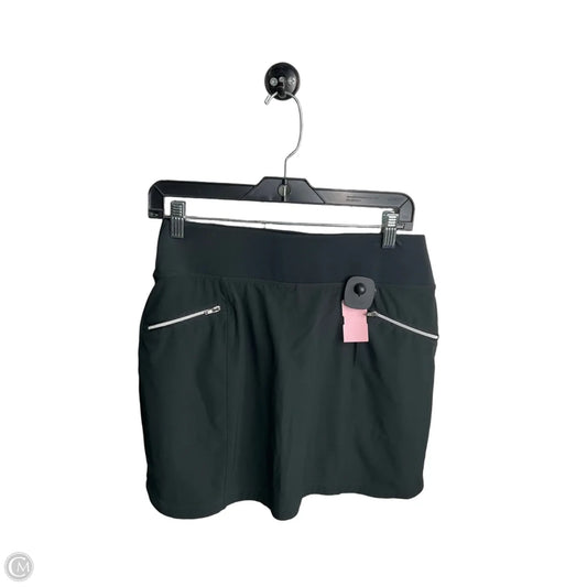 Athletic Skort By Peach In Black, Size: S