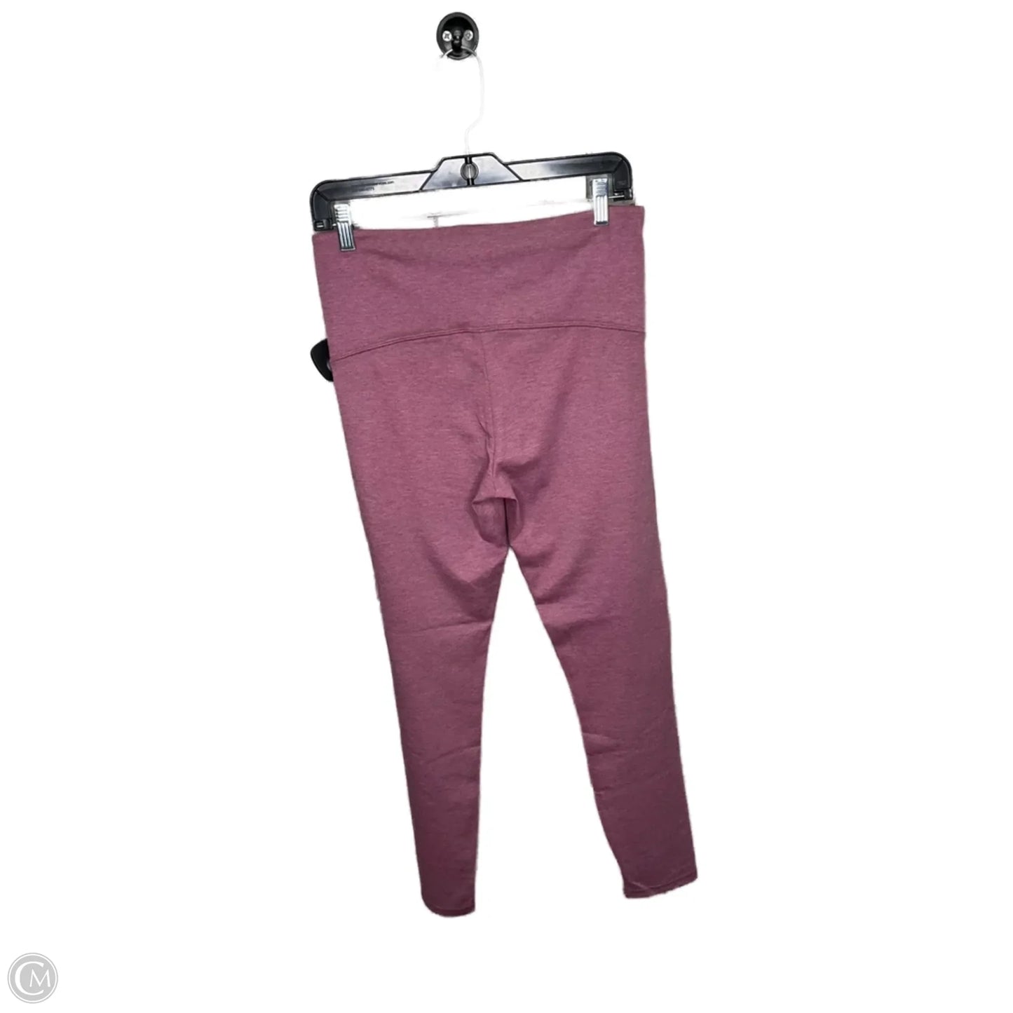 Athletic Leggings By Fabletics In Mauve, Size: L
