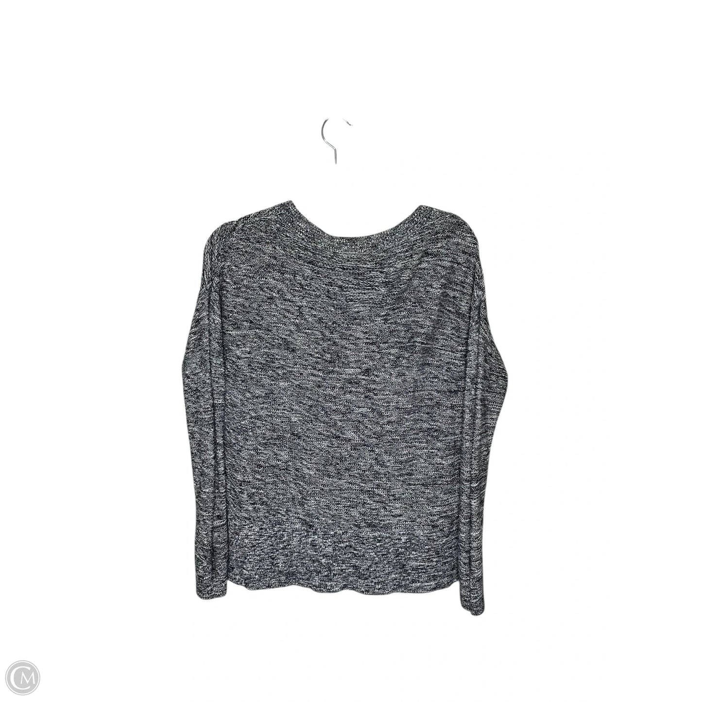 Sweater By Loft In Black & White, Size: M