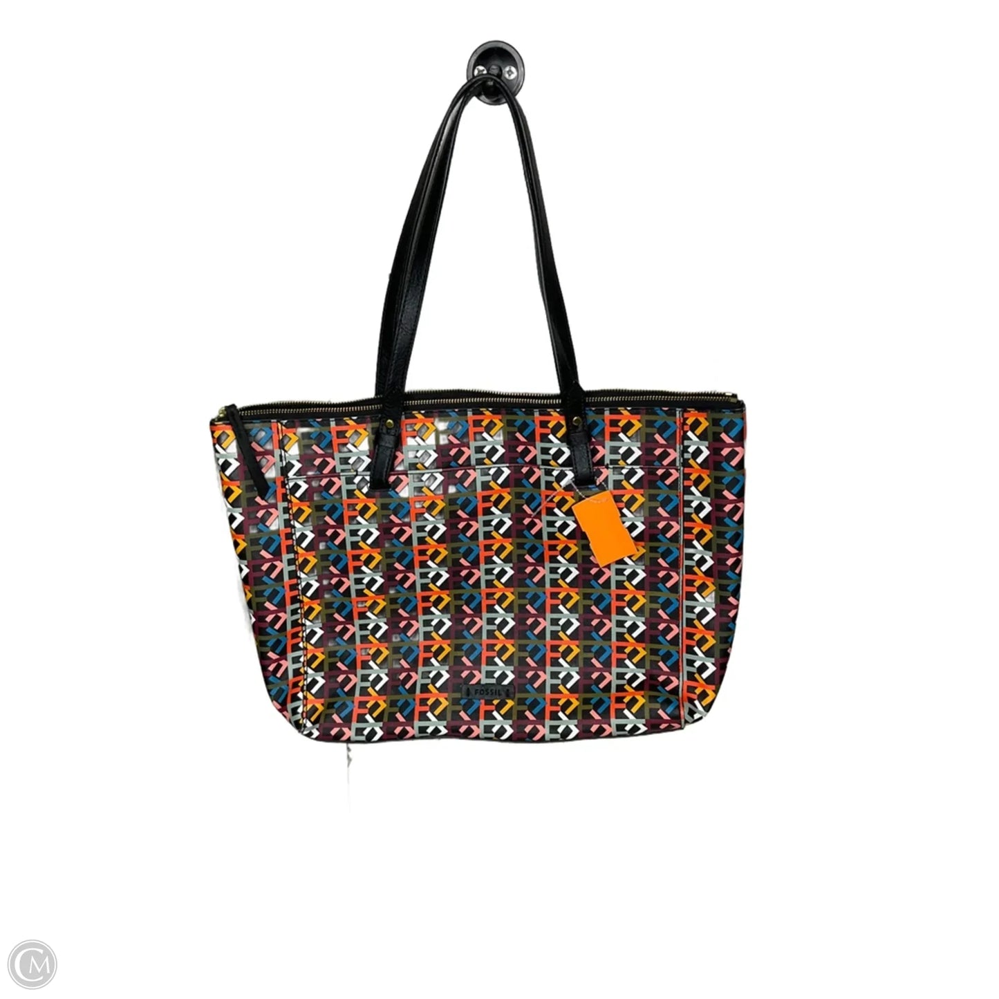 Handbag By Fossil, Size: Large