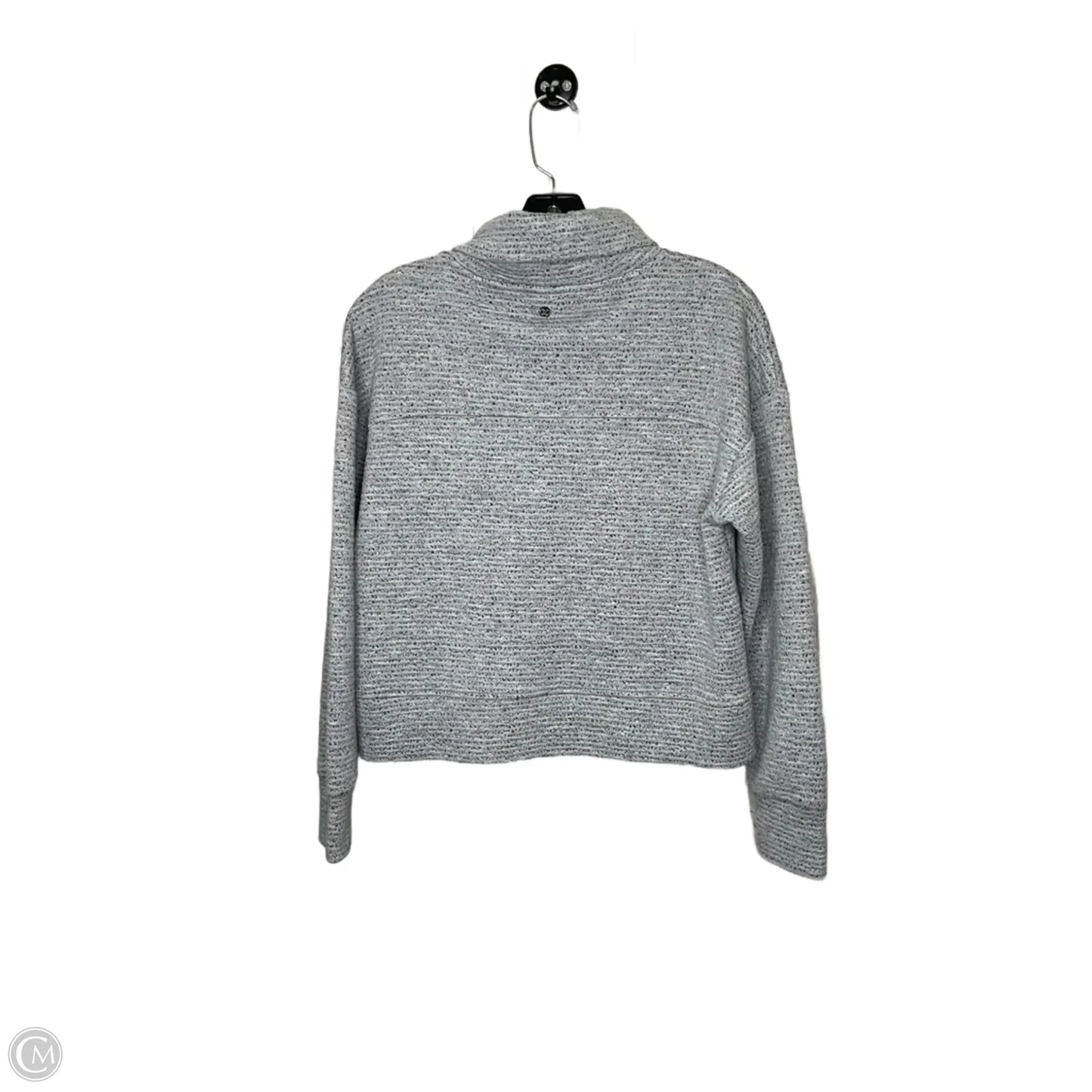 Athletic Sweatshirt Collar By Clothes Mentor In Grey, Size: Xs