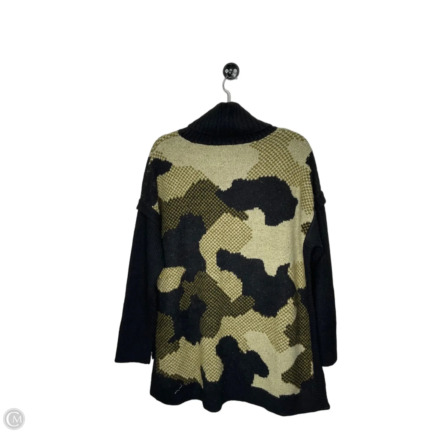 Sweater By D&co. In Black & Green, Size: XS/S