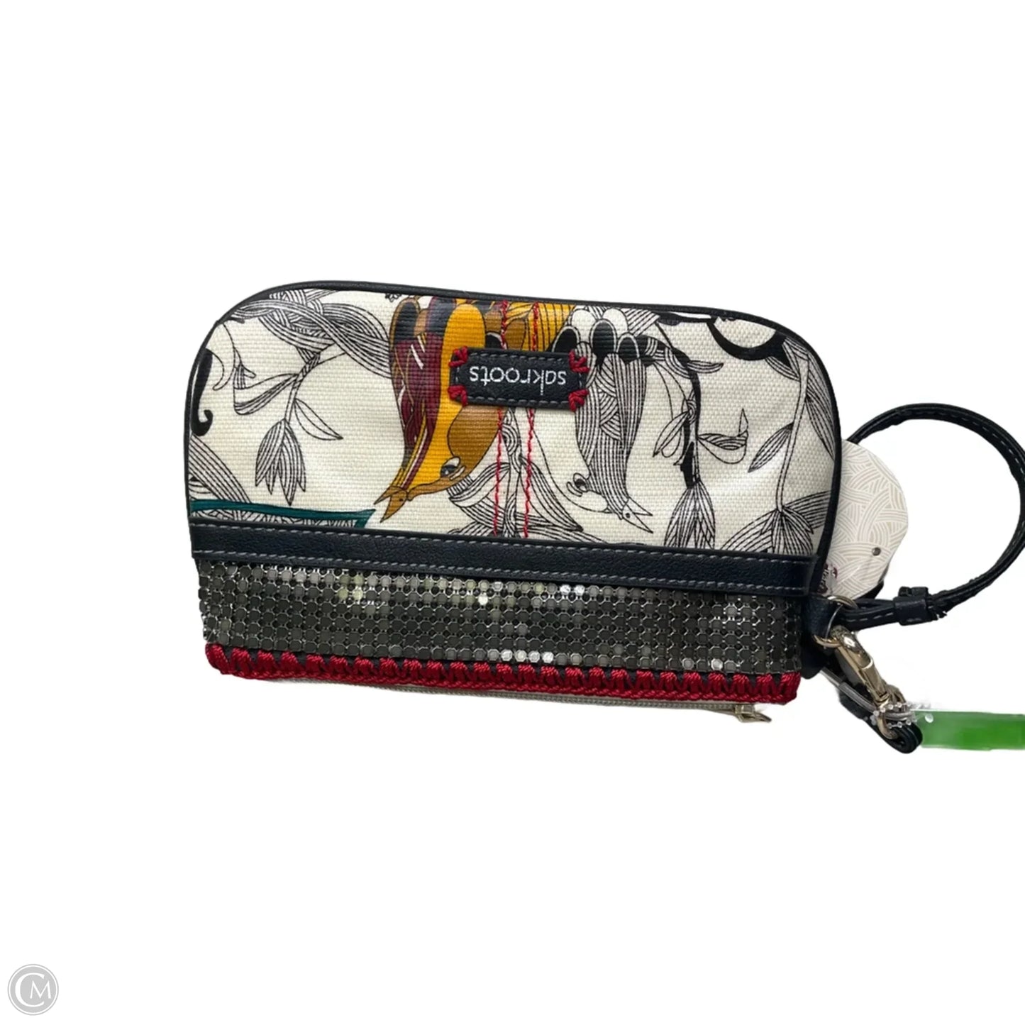 Wristlet By Sakroots, Size: Medium