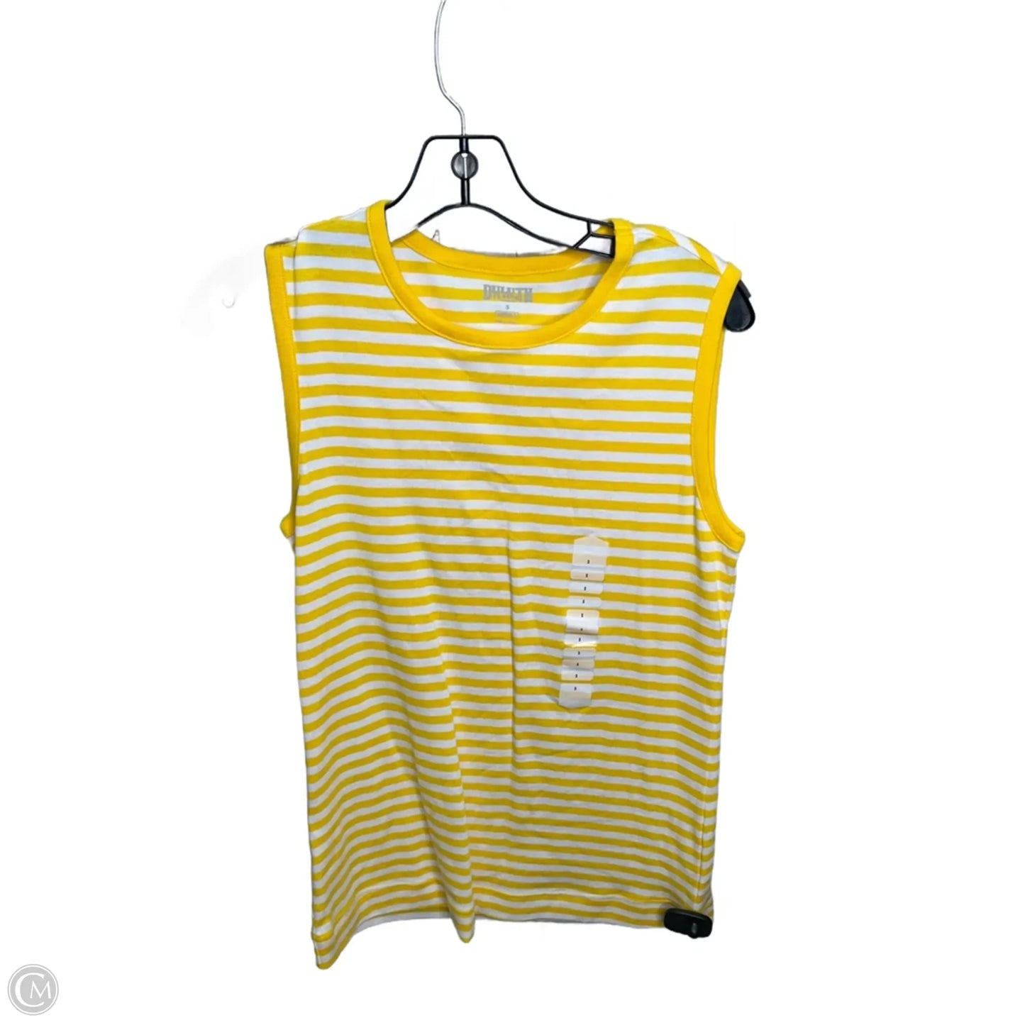 Top Sleeveless By Duluth Trading In Striped Pattern, Size: S