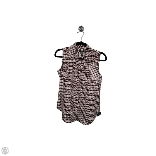 Top Sleeveless By Ann Taylor In Multi-colored, Size: Xs