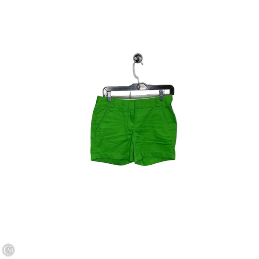 Shorts By J. Crew In Green, Size: 0