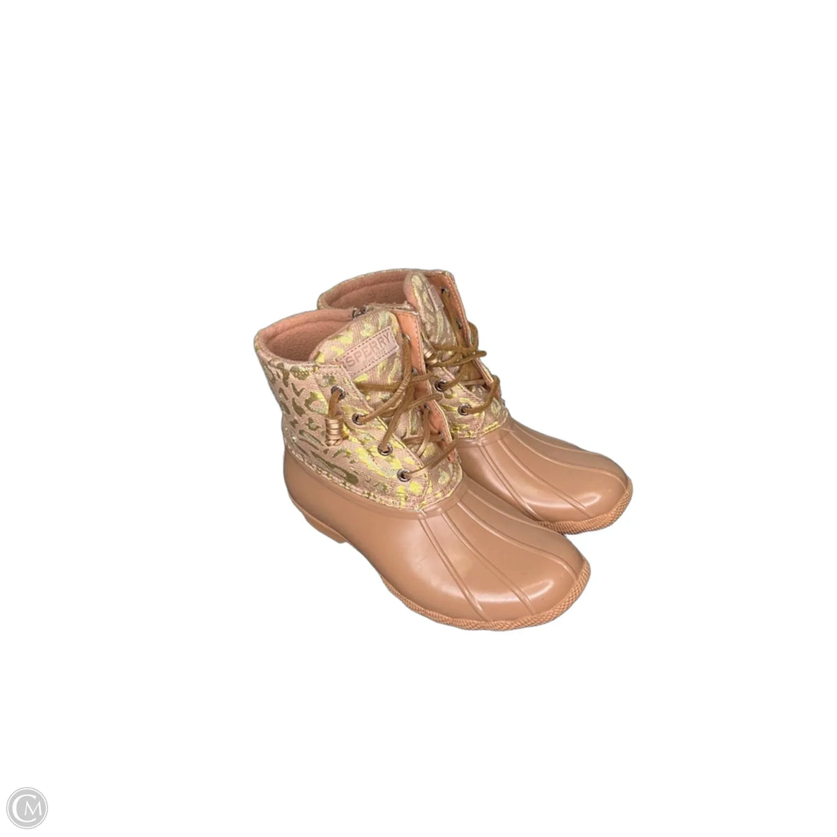 Boots Ankle Flats By Sperry In Pink, Size: 6