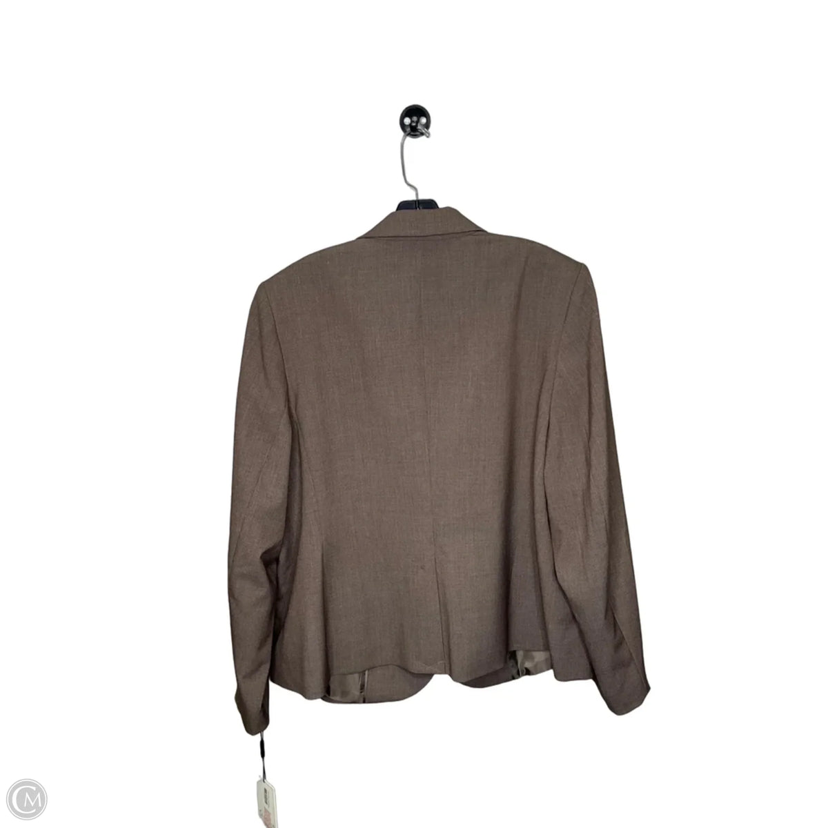 Blazer By Calvin Klein In Brown, Size: 20
