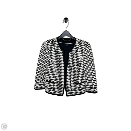 Blazer By White House Black Market In Black & White, Size: 10