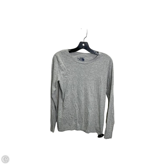 Top Long Sleeve Basic By The North Face In Grey, Size: M