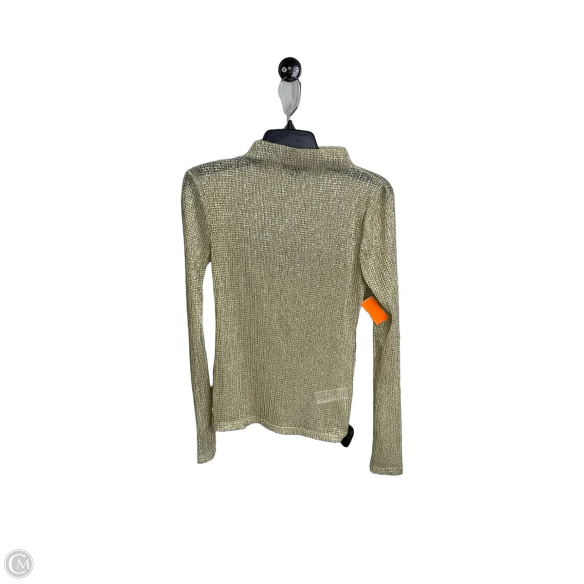 Top Long Sleeve By J. Crew In Gold, Size: S